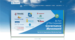 Desktop Screenshot of caribbeangovernance.org